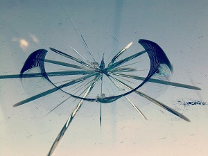 cracked windshield